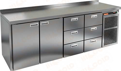 Стол охлаждаемый  HICOLD  GN 1133 BR2 TN