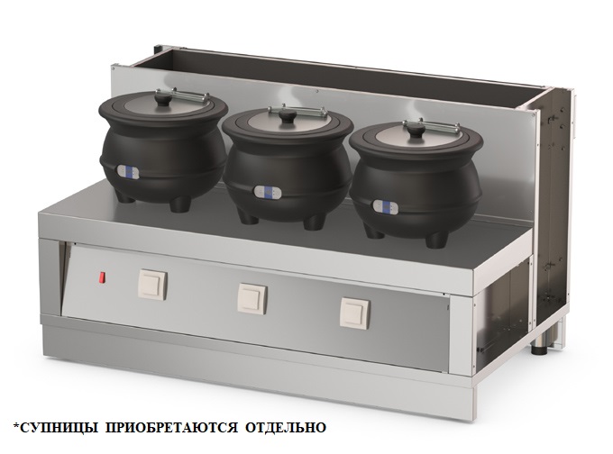 Регата - мармит 1-х блюд под эл.супницы М1.3С-1370-02