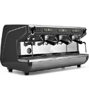 Appia LIFE 3gr S 220V black+high groups+economizer