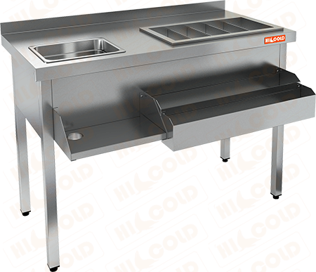 Барная станция открытая  HICOLD  НКС-12/7БПК