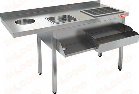 Барная станция открытая  HICOLD  НКС-15/5БПК