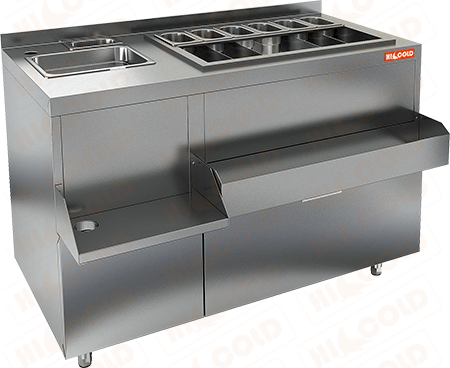 Барная станция  HICOLD  НБМКС-12/7БПК