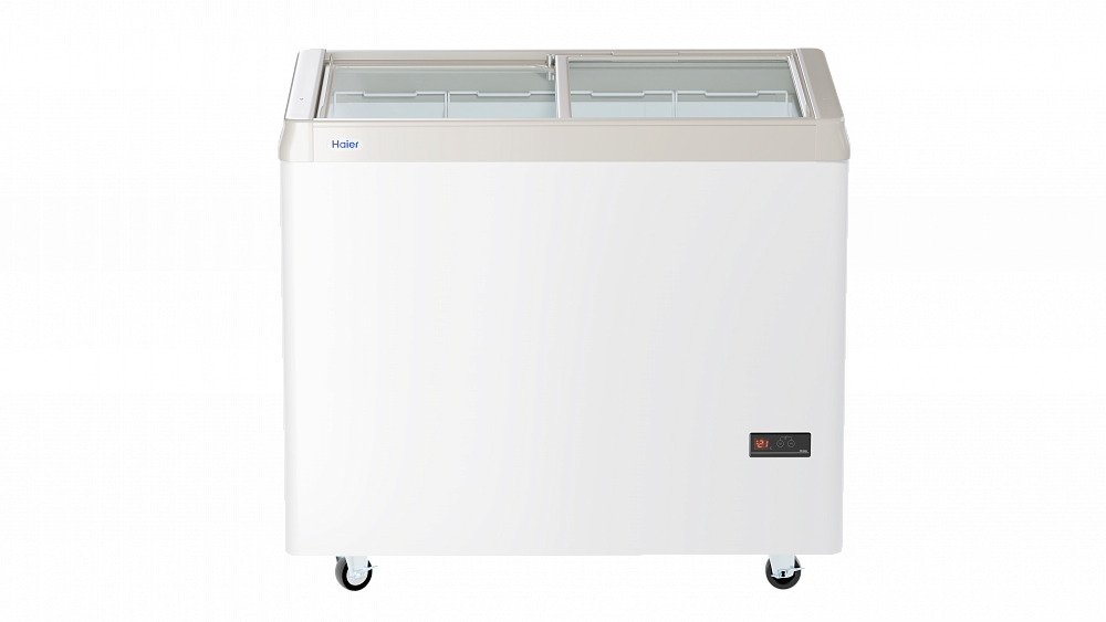 Морозильный ларь для мороженого HAIER SD FLAT (прямое стекло)