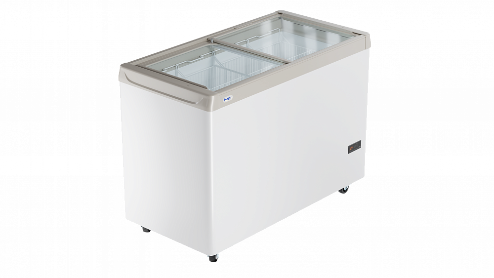 Морозильный ларь для мороженого HAIER SD FLAT (прямое стекло)