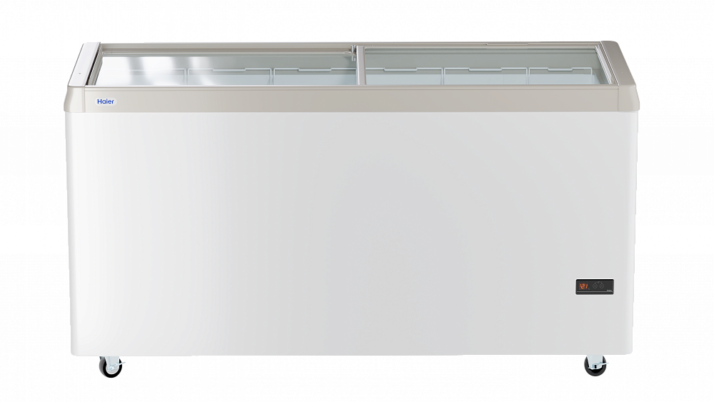 Морозильный ларь для мороженого HAIER SD FLAT (прямое стекло)