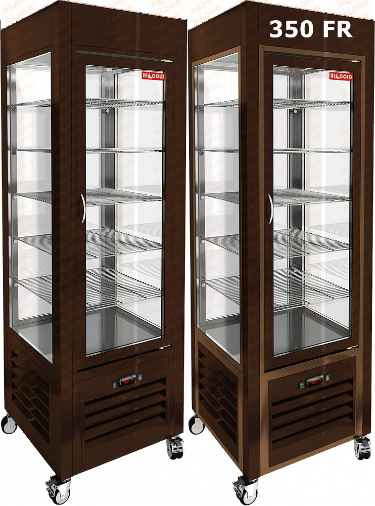 Витрина кондитерская вертикальная  HICOLD  VRC 350 FR