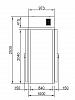 КХН-1,44 Minicella MM 2 двери без пола