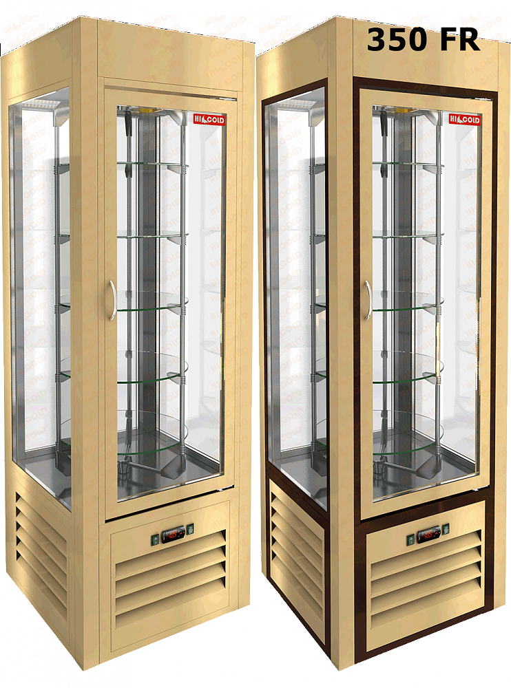 Витрина кондитерская вертикальная  HICOLD  VRC 350 R SH