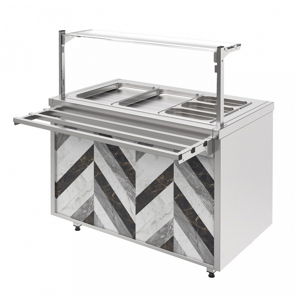 Мармит для вторых блюд RCM23A City 1500x700x1265(860)мм